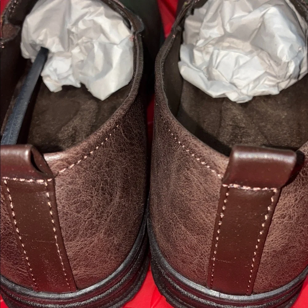 easy street Dark Brown Slip-On Loafers - Picture 4 of 10